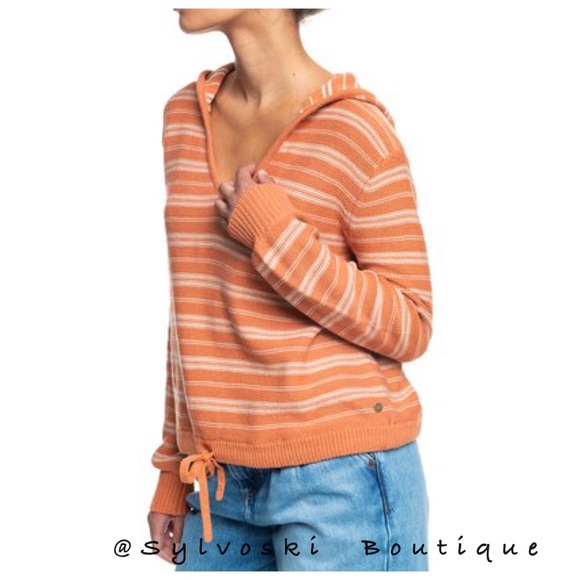 🔥ROXY Turning Out Hooded Sweater NWT - Picture 4 of 8